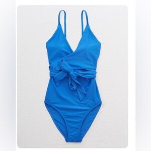 Aerie wrap one piece swimsuit